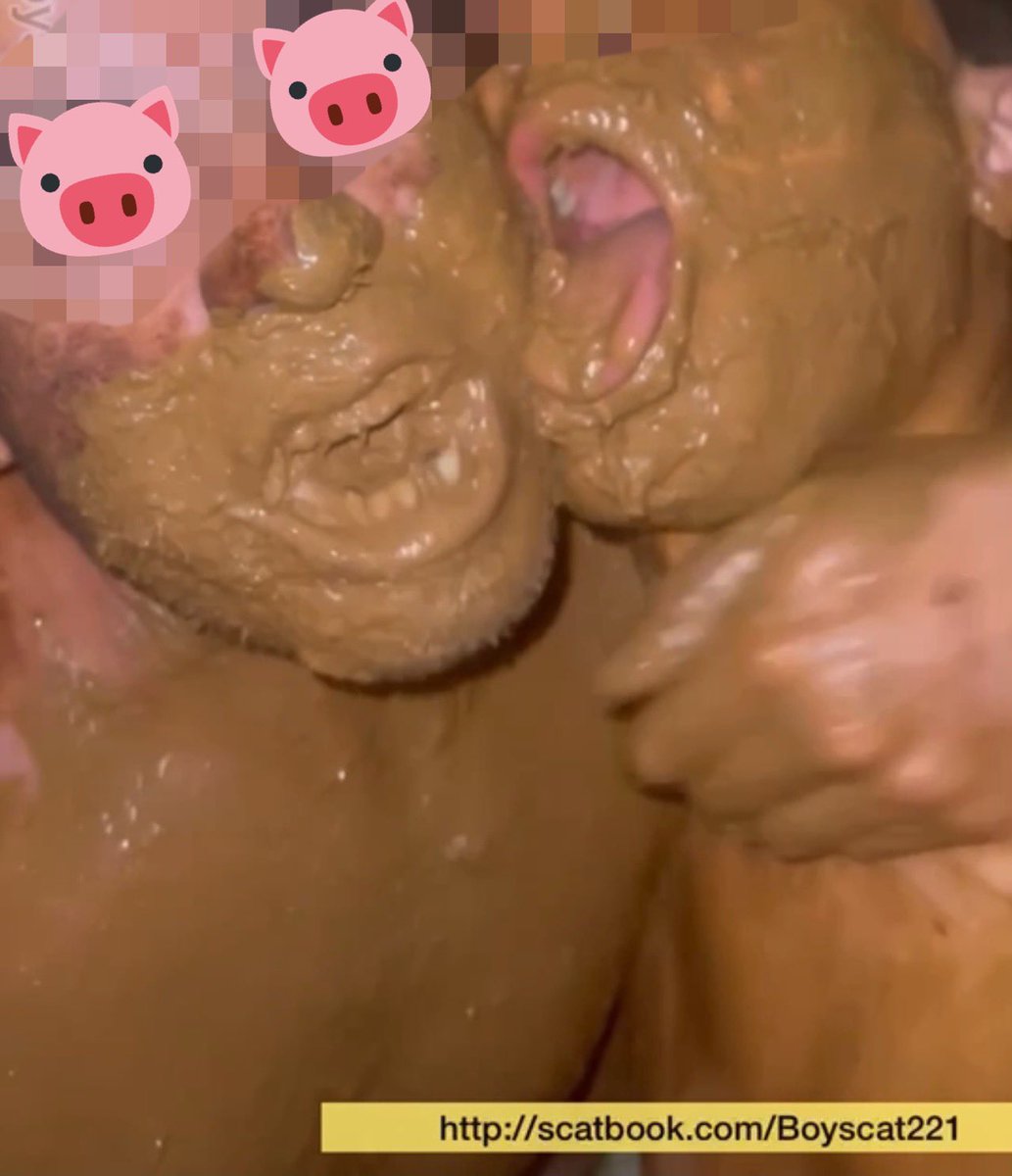 boyscat221's tweet photo. We are dirty pigs. This picture is from the 15 min uncensored video available for purchase in my #scatbook https://t.co/aOekMEbPXS #gayscat https://t.co/TZLQvgOatZ