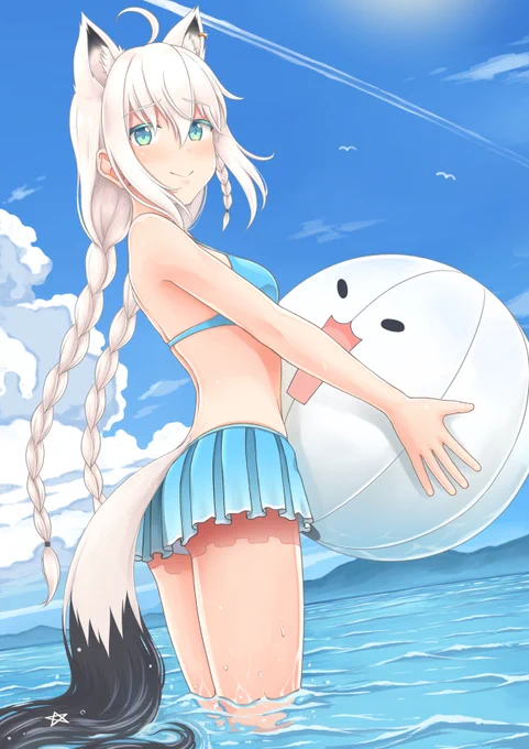 夏を3か月ほど先取り
#絵フブキ 