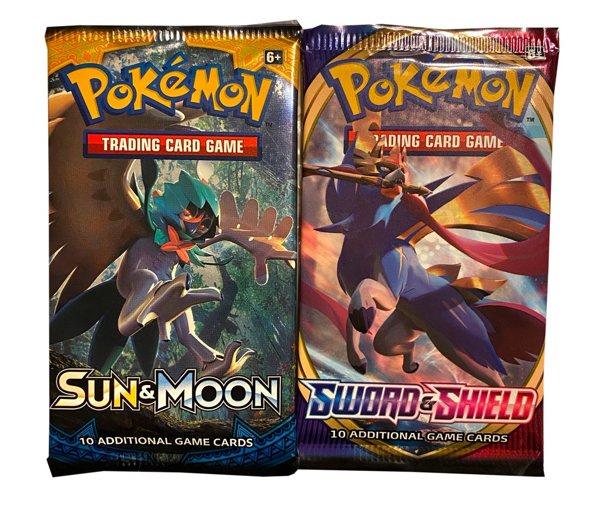 TCGDeliveryShop's tweet photo. So here we go! Let's get the night started by seeing those LIKES &amp; RETWEETS. You have 60 seconds to do BOTH and we will pick 1 winner for this two-pack booster set. 

GO

#TCG #Pokemon #PokemonTCG #Giveaway https://t.co/ECiYuhcUr2