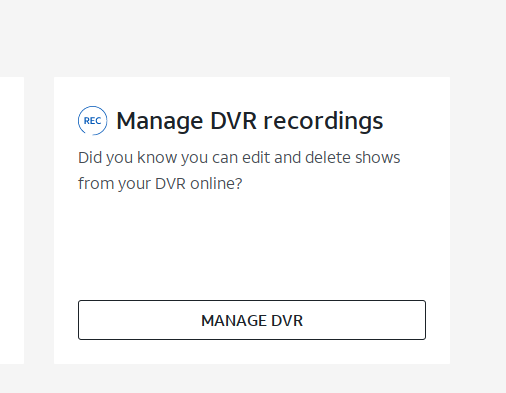 saproducts's tweet image. @DIRECTV The "Manage DVR" button (on my account overview page) doesn't work! It takes me to a list of 5 shows I recorded 10+ years ago! Neither of my current DVRs is shown/accessible. So how do I manage my DVRs online? 🤔
#BadProgramming #DirecTV