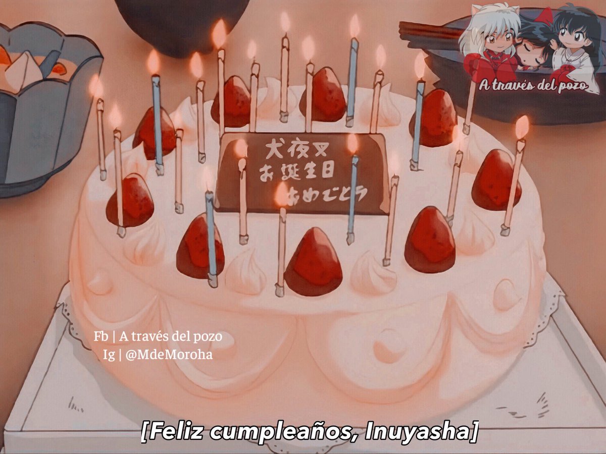 mdemoroha's tweet photo. ✨𝐅𝐞𝐥𝐢𝐳 𝐜𝐮𝐦𝐩𝐥𝐞𝐚ñ𝐨𝐬, 𝐈𝐧𝐮𝐲𝐚𝐬𝐡𝐚✨
#InuyashaDay 

Ya sé que la fecha oficial no existe, pero igual quise hacer este edit de la fiesta de cumpleaños que su familia le hizo ♥️🥳🎂

#犬夜叉 #半妖の夜叉姫 #かごめ #もろは #犬かご #inuyasha #kagome #moroha #inukag https://t.co/N4yB30OhKH