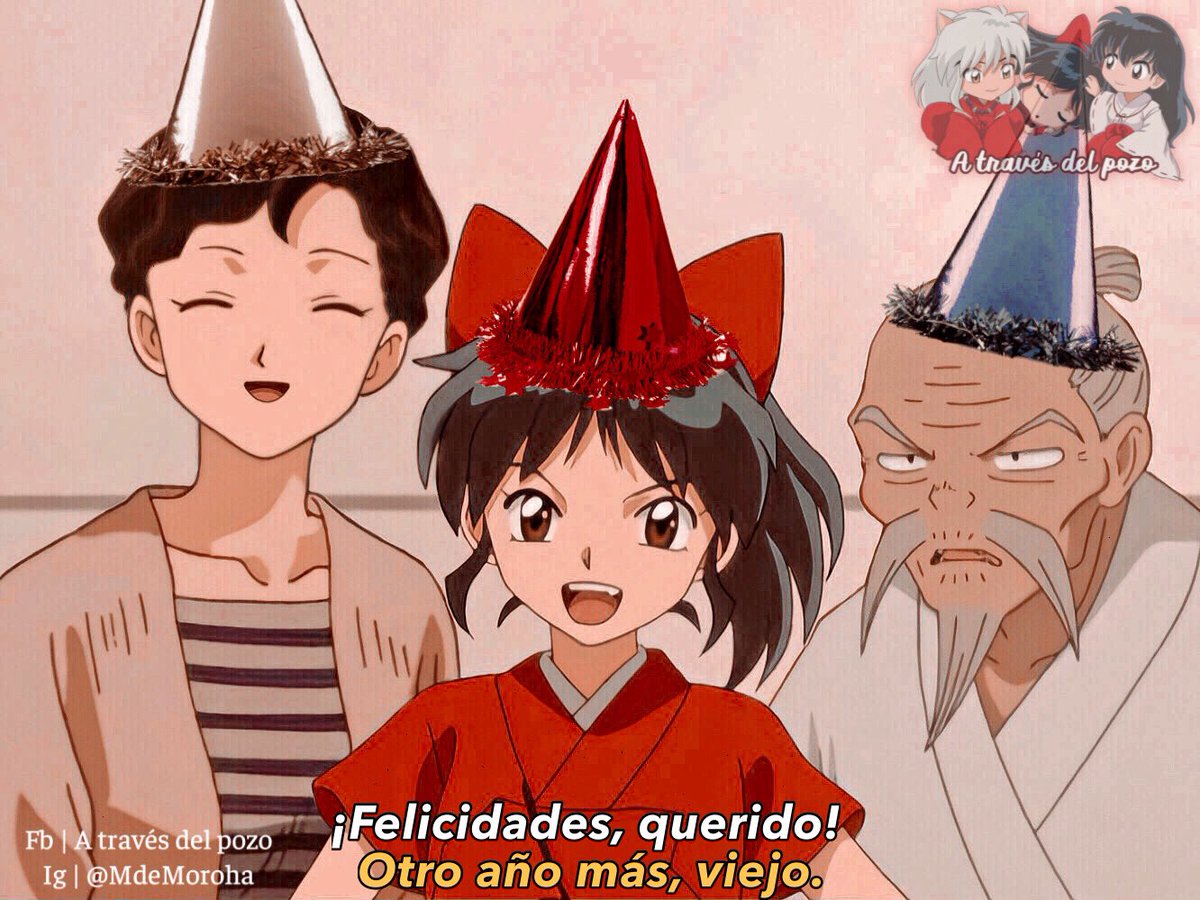 mdemoroha's tweet photo. ✨𝐅𝐞𝐥𝐢𝐳 𝐜𝐮𝐦𝐩𝐥𝐞𝐚ñ𝐨𝐬, 𝐈𝐧𝐮𝐲𝐚𝐬𝐡𝐚✨
#InuyashaDay 

Ya sé que la fecha oficial no existe, pero igual quise hacer este edit de la fiesta de cumpleaños que su familia le hizo ♥️🥳🎂

#犬夜叉 #半妖の夜叉姫 #かごめ #もろは #犬かご #inuyasha #kagome #moroha #inukag https://t.co/N4yB30OhKH
