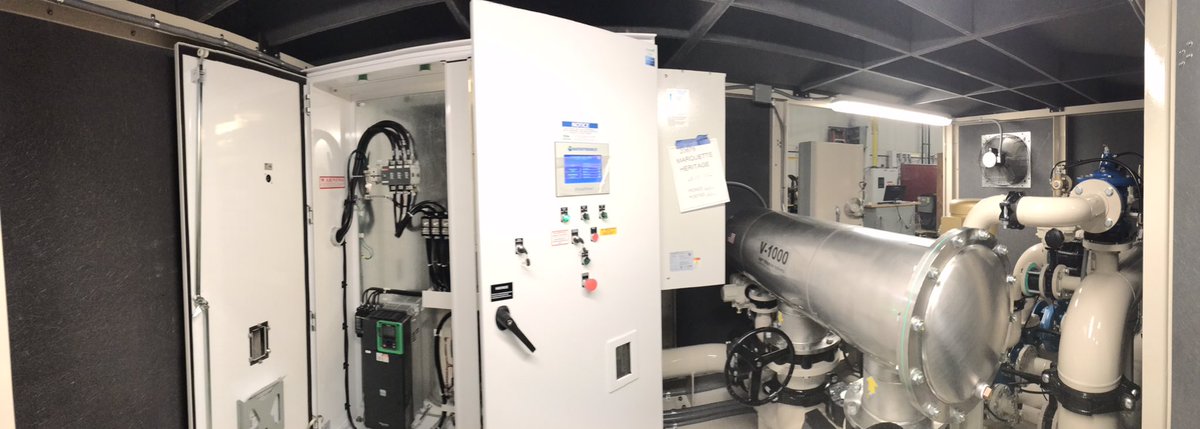 MarquetteGolf's tweet image. Received an outstanding factory tour at @WatertronicsLLC we gained a true appreciation for the customization process of each pump station.  We also witnessed our station getting pressure tested #FinalStep taking delivery tomorrow #MarquetteGolfClub #HeritageCourse