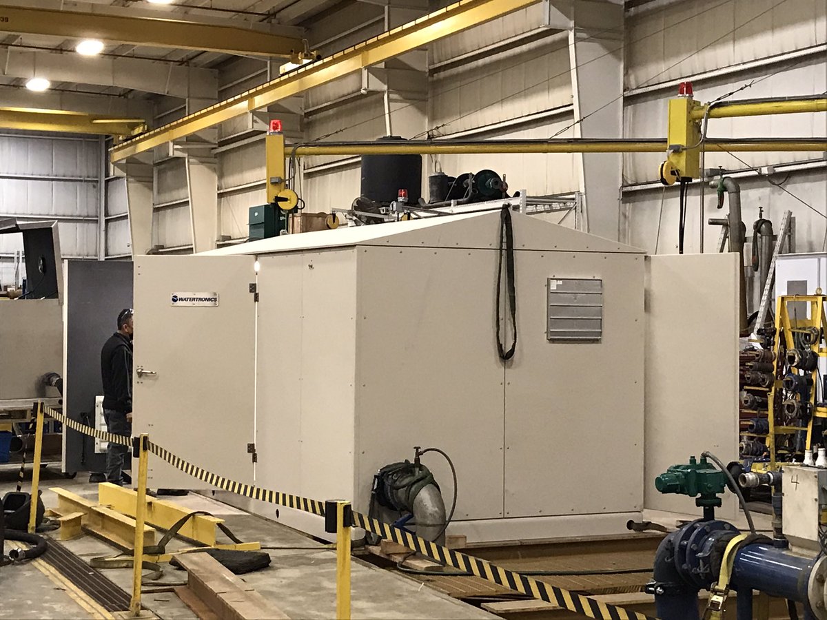 MarquetteGolf's tweet image. Received an outstanding factory tour at @WatertronicsLLC we gained a true appreciation for the customization process of each pump station.  We also witnessed our station getting pressure tested #FinalStep taking delivery tomorrow #MarquetteGolfClub #HeritageCourse