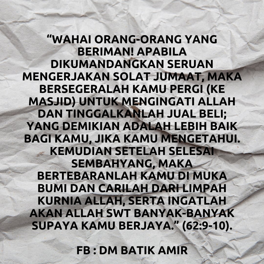 Batik_Amir's tweet photo. #jumaat https://t.co/vbCdEKEay6