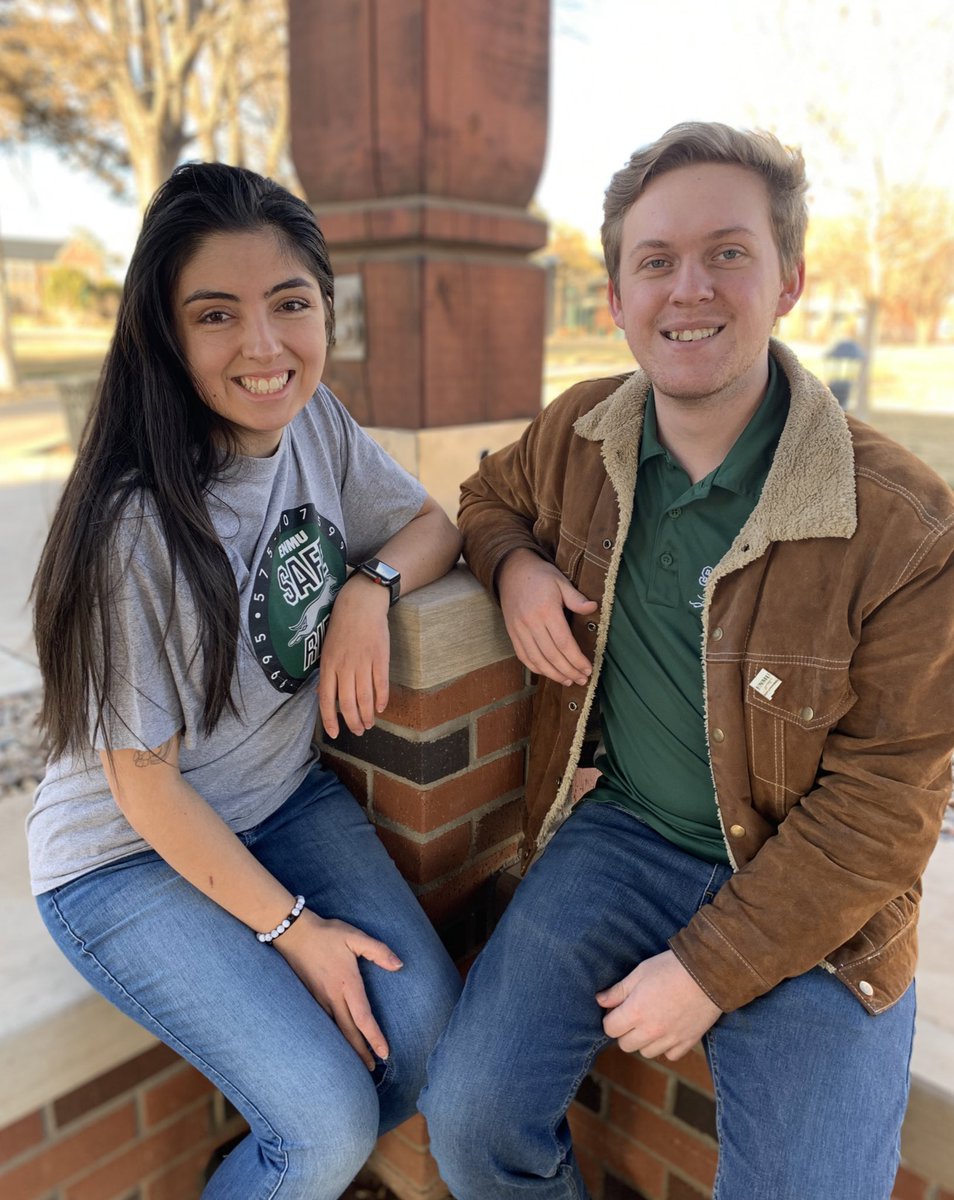 ENMU_SAFERIDE's tweet photo. Becca and Riley are back on duty this weekend🥳 Don’t hesitate to call us at 575-607-5999 or 575-607-9995🚐 https://t.co/sUhURA9Dj6
