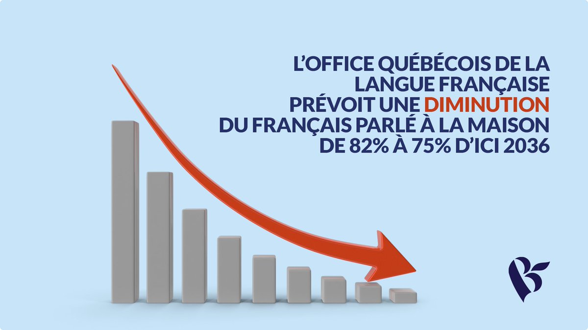 BlocQuebecois's tweet photo. Le déclin du français est une réalité et il faut agir. Pour en savoir plus : https://t.co/GxCk5ZSn3w

#MaLangue #BlocQc #PolQc #PolCan https://t.co/98OctX2vRd