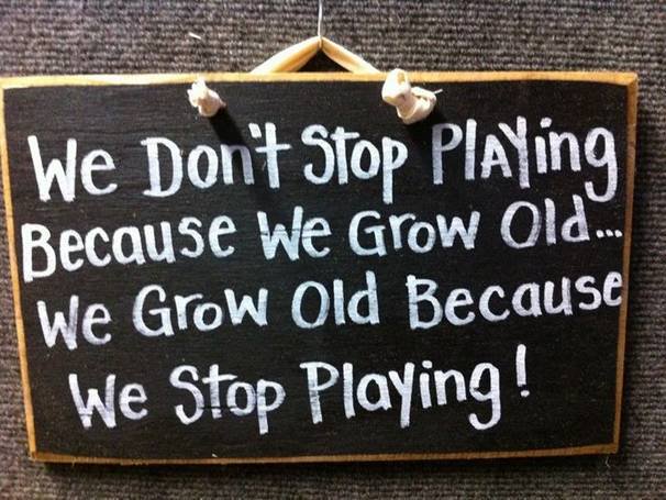 dekebridges's tweet photo. We don't stop playing because
we grow old...
We grow old because we stop
playing.
- smile more
- laugh louder
- go out and play
#LifeLessons #WordPaint @BeautifulPress https://t.co/TPO2HvQxQG