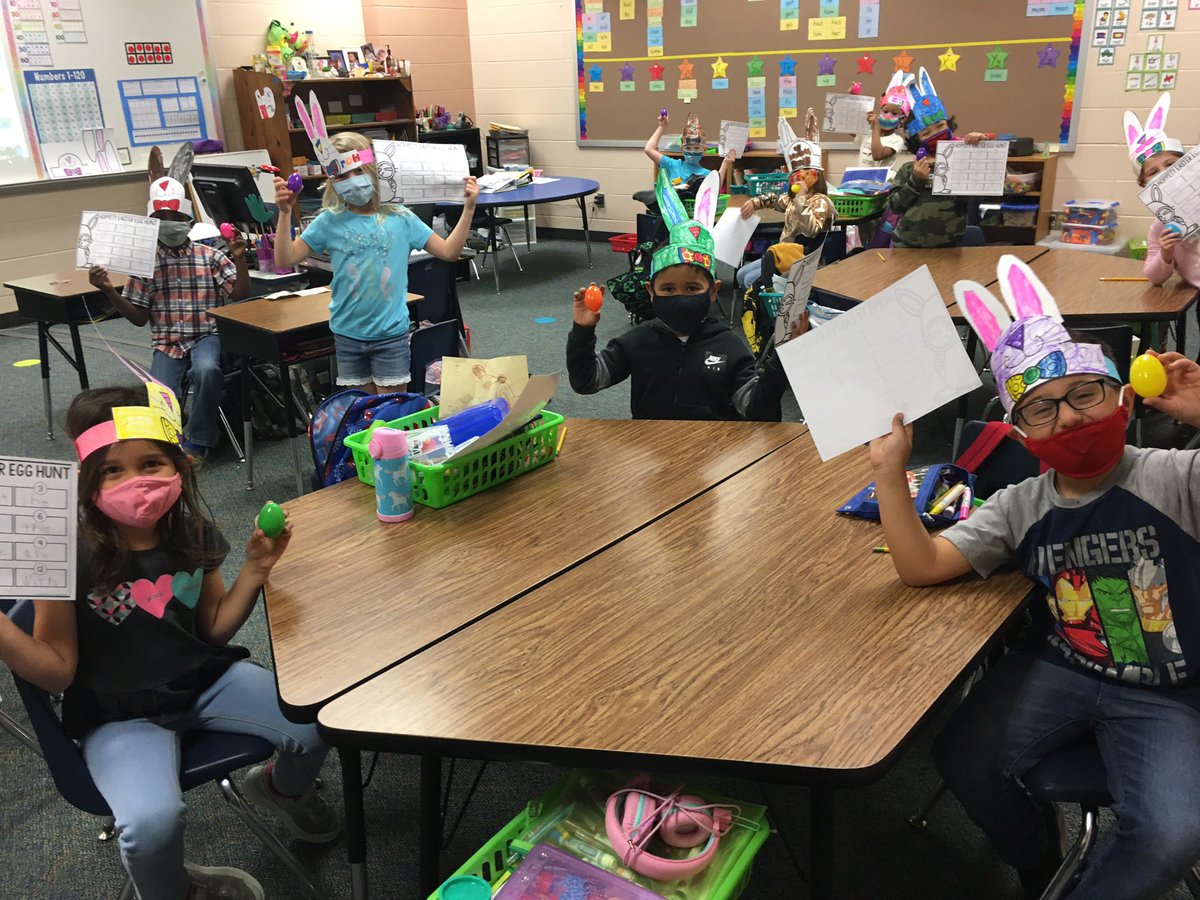 biselt1's tweet photo. We had so much fun today on our sight word egg hunt! @KuehnleKISD https://t.co/luKx7UQvXD