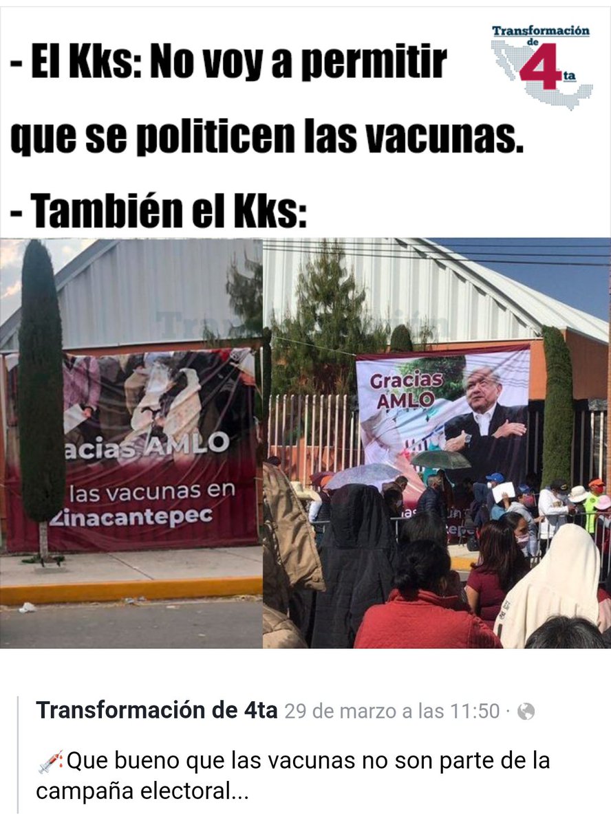 Bere543210's tweet photo. La oposición no entiende q no entiende.
Ese es el amor q le tenemos al Presidente, el agradecimiento porque tenemos la noción de q si ellos es tuvieran gobernando no estaríamos viviendo así está etapa de vacunación.
NUNCA deben volver!
#NiUnVotoAlPRIANRDMC2021
#VotoMasivoXMorena https://t.co/RJ6l3B0kYA