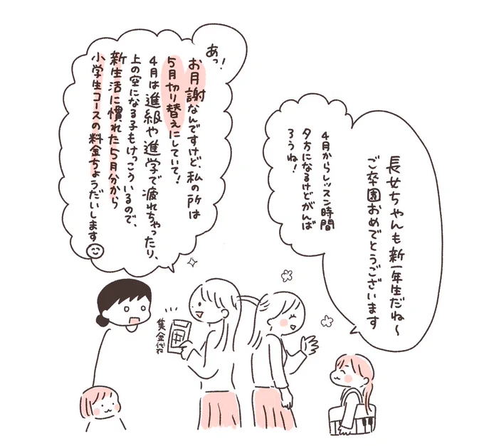 他のお教室のシステムは知らないけど長女のピアノの先生ほんとやさしい 