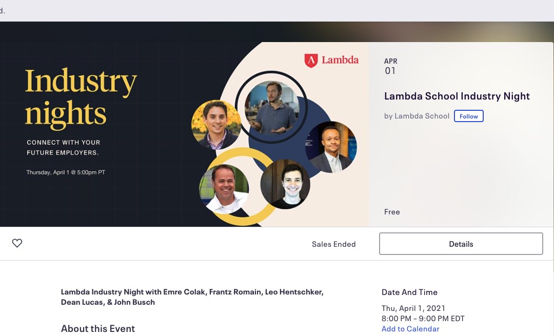 FrantzdyRomain's tweet photo. Thank you @LambdaSchool for putting this together and inviting us to panel this. Super engaging and thoughtful students https://t.co/Ld4ONy2sAB