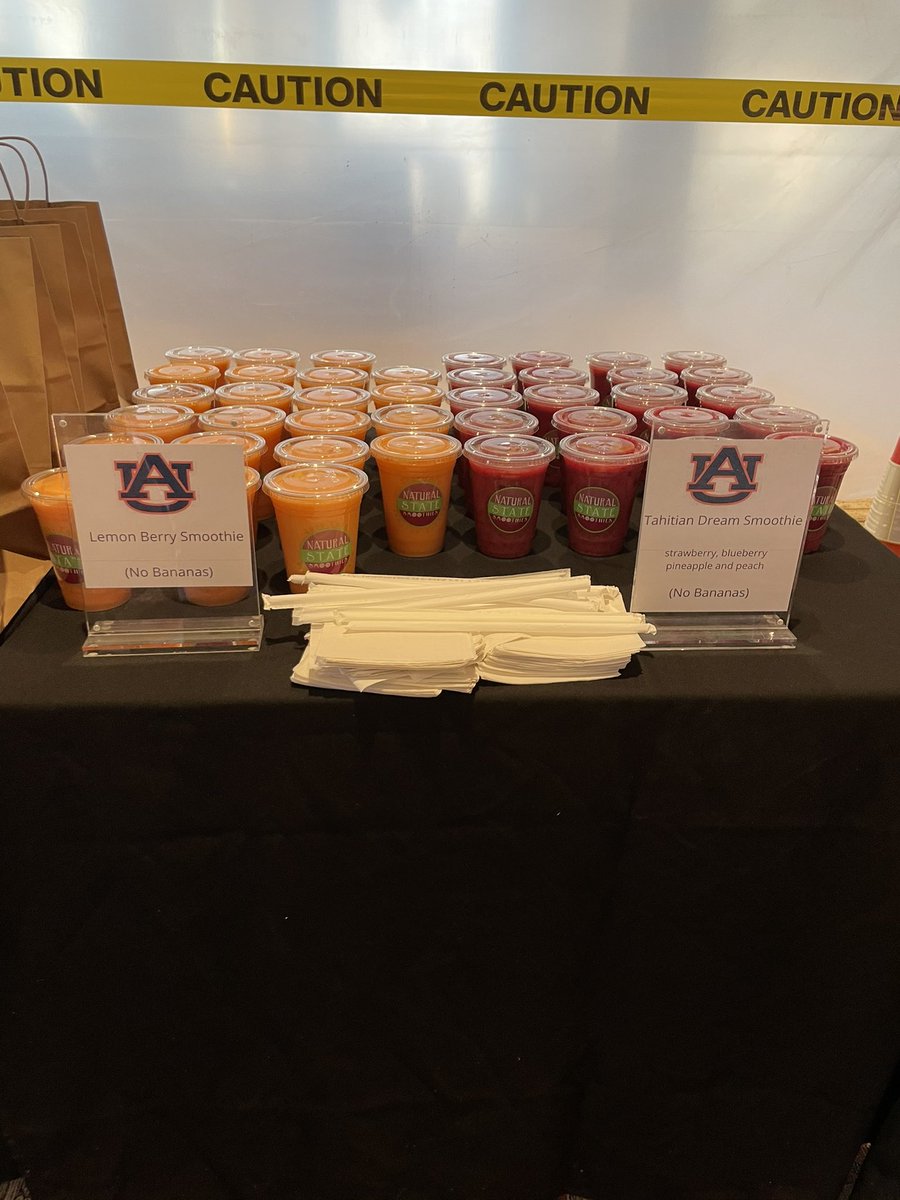 SmoothiesState's tweet photo. Looks like @AuburnBaseball should drink our smoothies more often 🥴😒 #wereopentomorrow #WPS https://t.co/0G95C7SIey