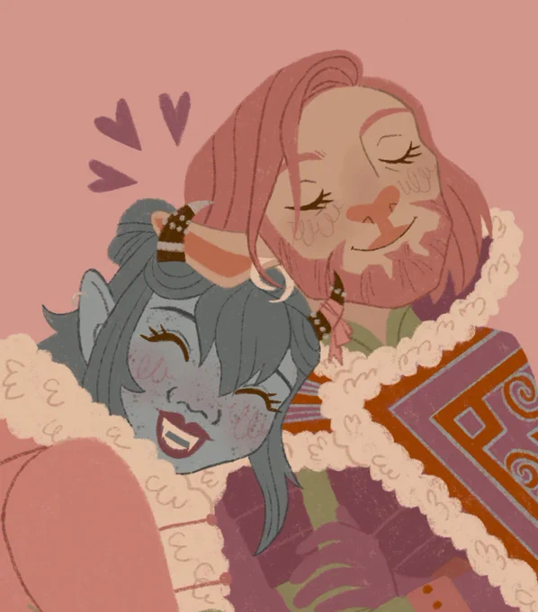 team cleric!!! (ノ◕ヮ◕)ノ*:・゜✧ #criticalrole #criticalrolefanart 
