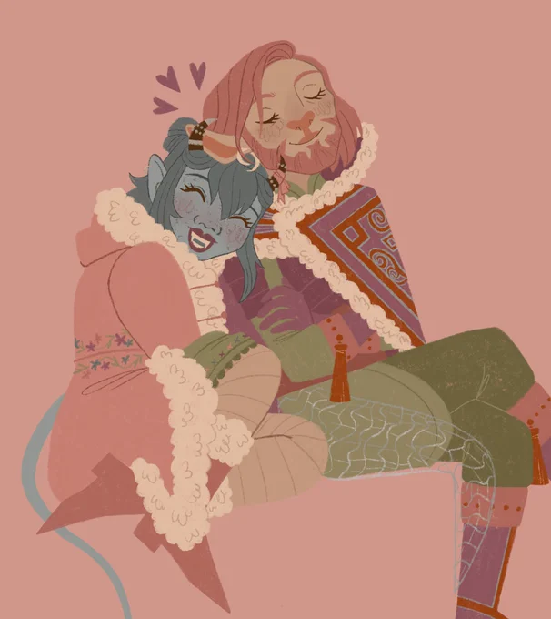 team cleric!!! (ノ◕ヮ◕)ノ*:・゜✧ #criticalrole #criticalrolefanart 
