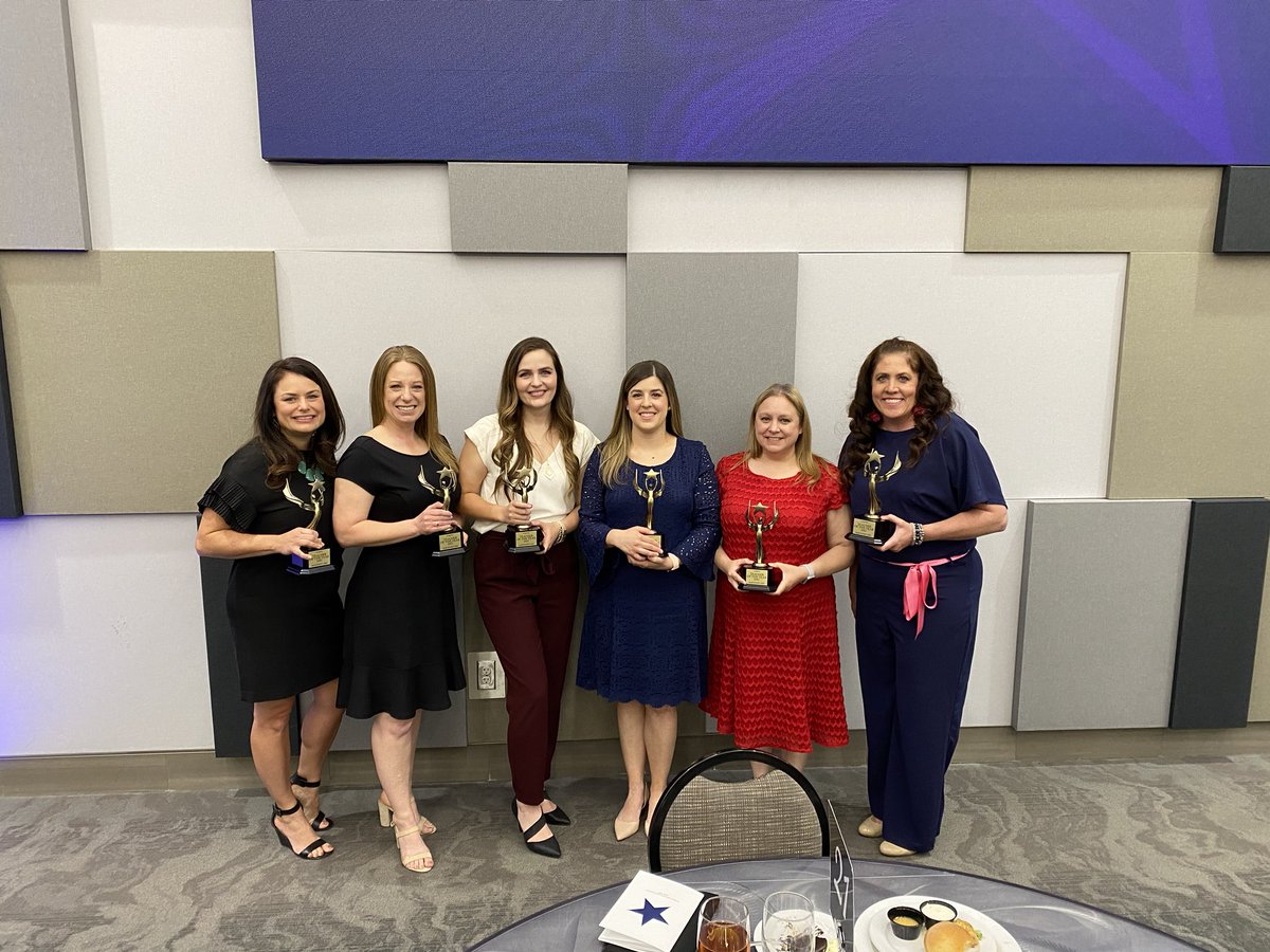 My very favorite squad was represented by these amazing women tonight at the MISD Teacher of the Year banquet. I am so honored to be a part of their orbit. Media Resource Specialists setting the standard for 1st class instruction in #mymisd every single day. 📚 ❤️