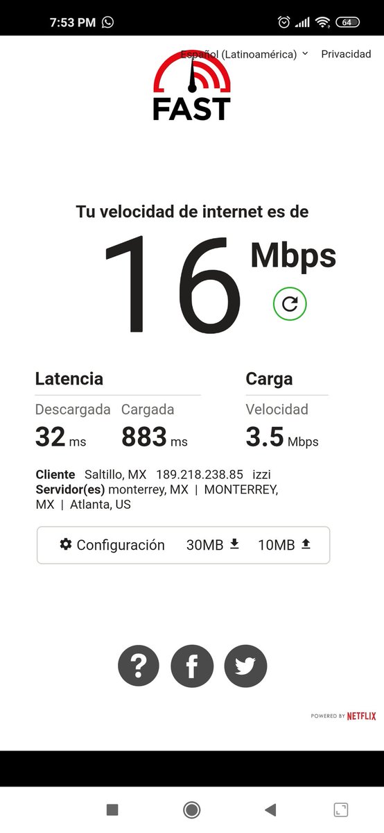 Danielmdobc's tweet photo. @ayudaizzi y mis 100mb https://t.co/mdIsZledJT