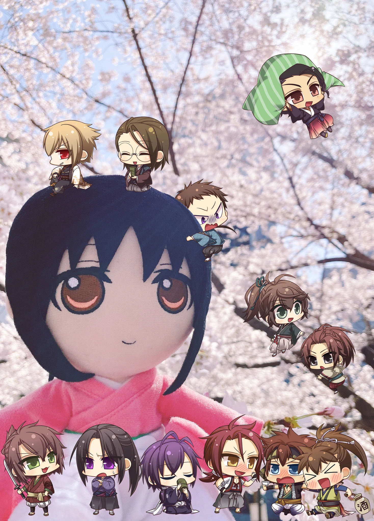 公式】薄桜鬼 総合 в X: „今年も桜が満開です🌸🌸🌸“ / X
