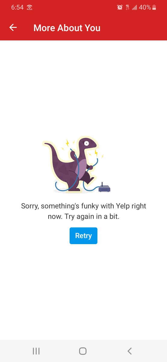 TheHungryBuzz's tweet photo. @YelpLA Unable to add another profile photo in the Android app. https://t.co/mSWGicl5Fa