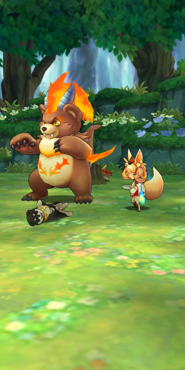 FoxFireX's tweet image. #ドラガリで子犬と遊ぼう #DragaliaLostDoggo #NintendoContest