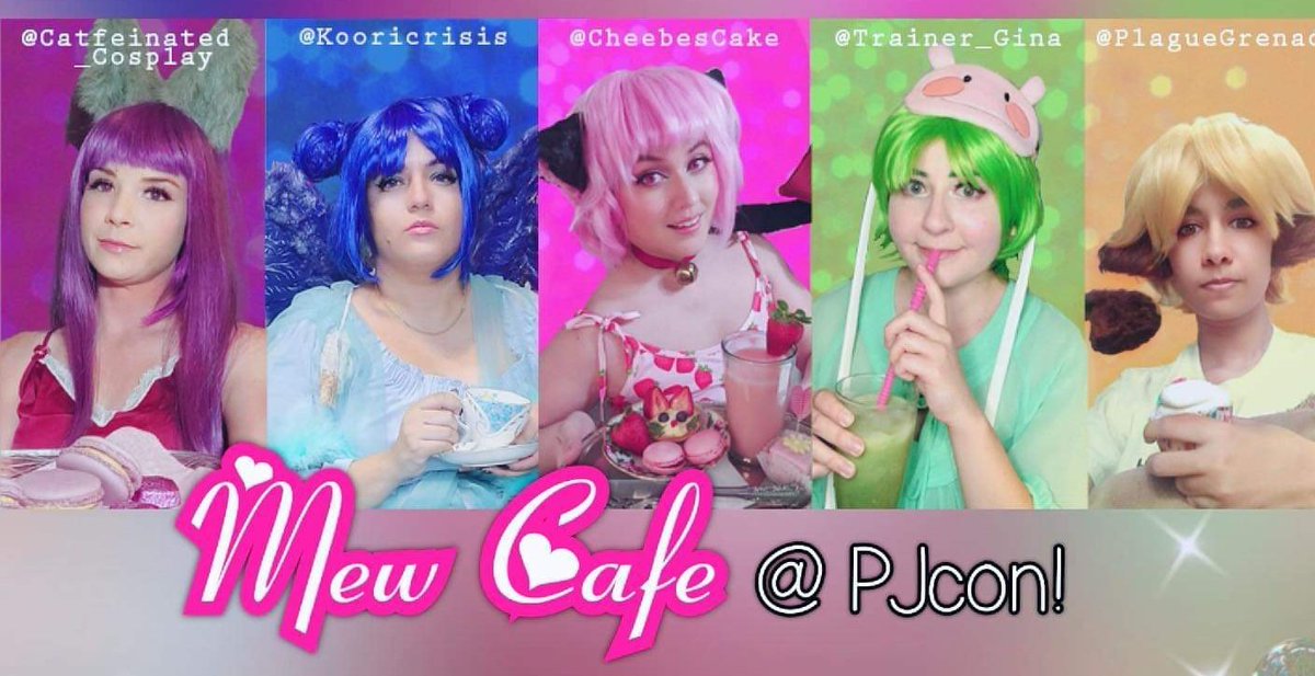 cheebescake's tweet photo. Ahh I forgot to post to Twitter, but #pjcon2021 was loads of fun! If you follow my other social media, I hope you enjoyed our shenanigans! #tokyomewmew #pjcon #tokyomewmewcosplay #cosplayergirl https://t.co/0cgPTs6q5Y
