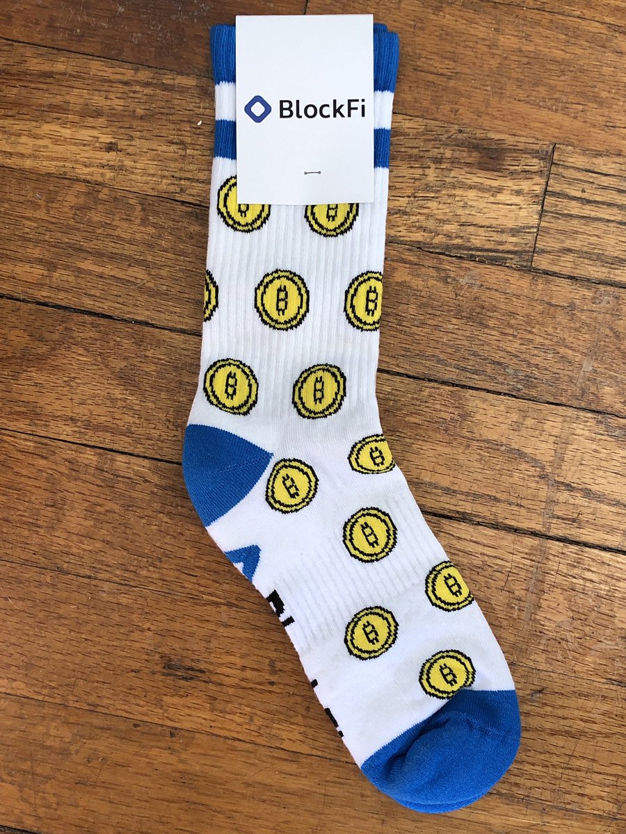 MichaelRippe's tweet photo. I use @BlockFi and I wear the #btc  socks too. #SockFi
https://t.co/M5ni4b0M7C https://t.co/WGRMUoMqMI