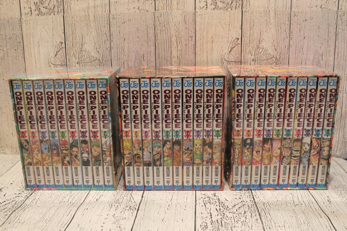 One Piece麦わらストア渋谷本店 新商品 One Piece Boxセット 第三部ep7 魚人島 62 70巻 4 356円 税込 第三部ep8 情熱の国 71 80巻 4 840円 税込 第三部ep9 お菓子の国 81 90巻 4 840円 税込 好評 発売中 麦わらストア Onepiece T