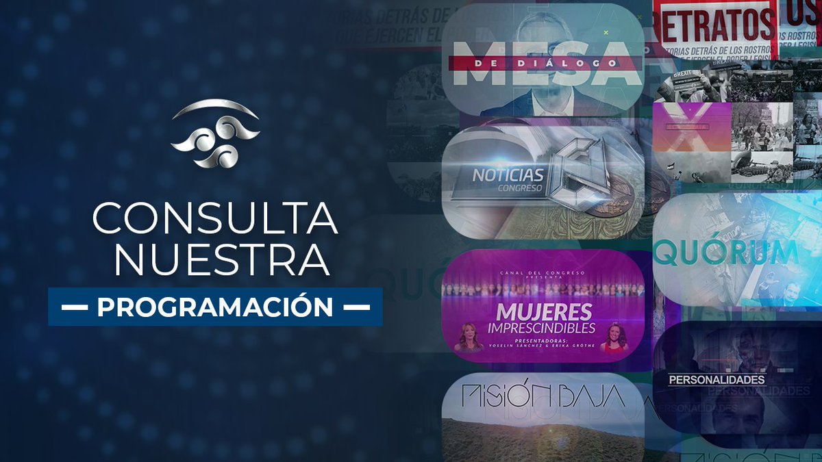CanalCongreso's tweet photo. #BuenViernes ¿Ya checaste las #SeriesYProgramas que tenemos para ti? 👌🏼https://t.co/9l98B3voRH https://t.co/siTSfF5iop
