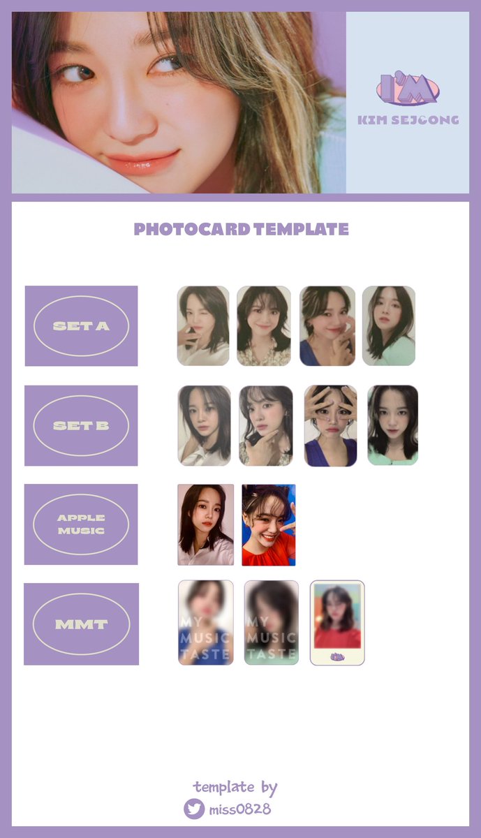 cleanpd's tweet photo. sejeong i'm photocard template
#김세정 #kimsejeong #세정 #sejeong 포카 애플뮤직 마뮽태 포토카드 https://t.co/rtQtWDKnwy