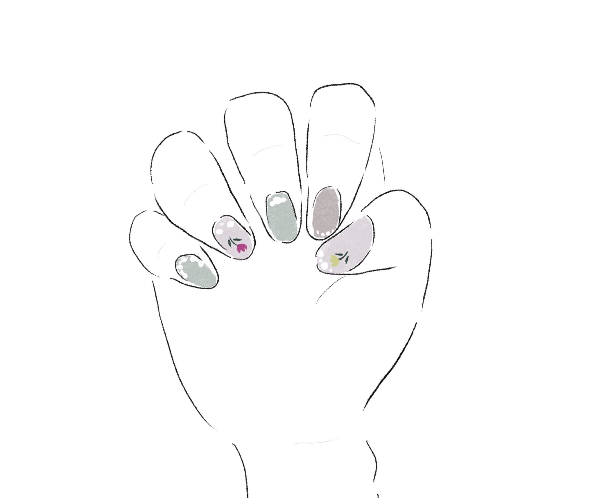 Ring チューリップ春ネイル イラスト イラストレーター 絵 可愛い ゆるいイラスト 癒し おしゃれ Ipad Illustration Illust 女の子イラスト T Co Ugzdje0qkj Twitter