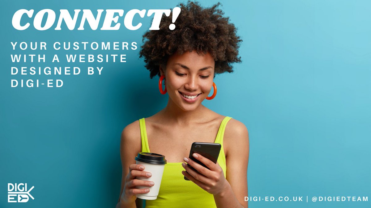 DigiEdTeam's tweet photo. Let @digiedteam help you connect to your customers with a beautiful website from only £300. https://t.co/jpokoln18c #webdesign #webagency #getonline #digied #websitedesign https://t.co/p3HFWwfYGX