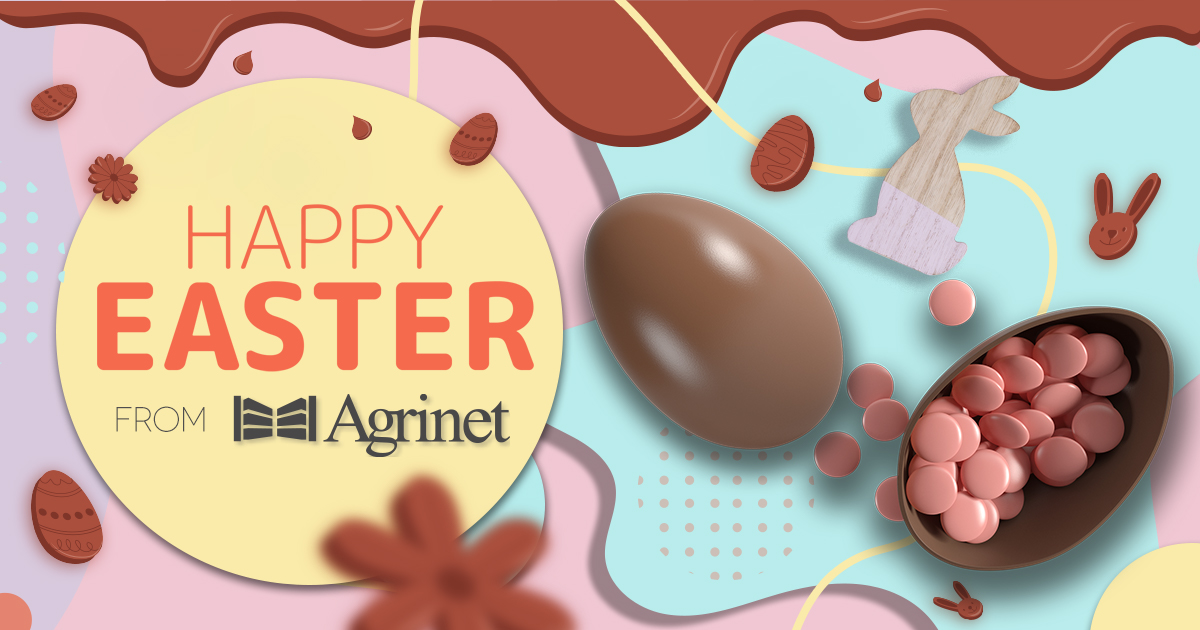 AgrinetPtyLtd's tweet photo. To all our loyal employees, clients and suppliers may you have a blessed and safe Easter.
-From the Agrinet team https://t.co/hqZFduMsH1