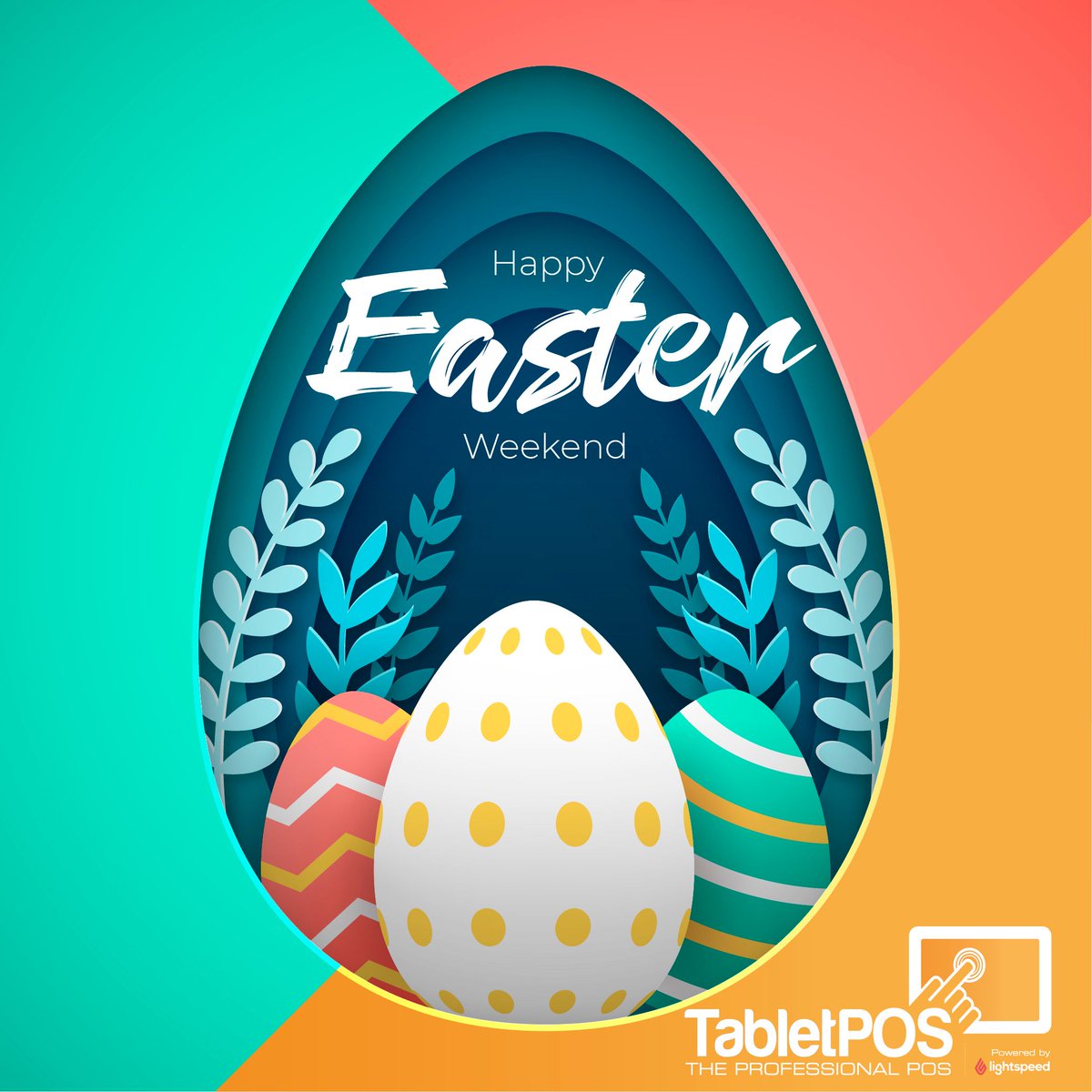 tabletpos's tweet image. "The great gift of Easter is hope." - Basil Hume

From our TabletPOS Family to yours, we wish you a happy Easter 2021 🐰🥚🐇