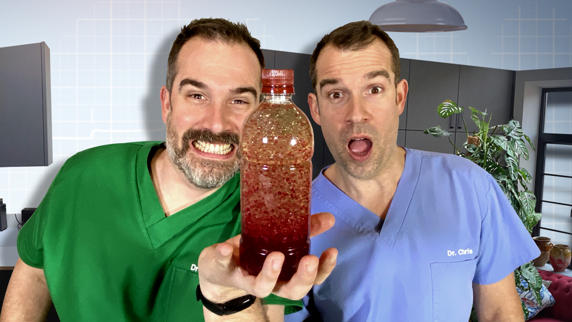 Operation Ouch Do Try This At Home Is Back And Today Xandvt And Doctorchrisvt Show You How To Make A Blood Lava Lamp In Their Kitchen Lab Don T Miss It