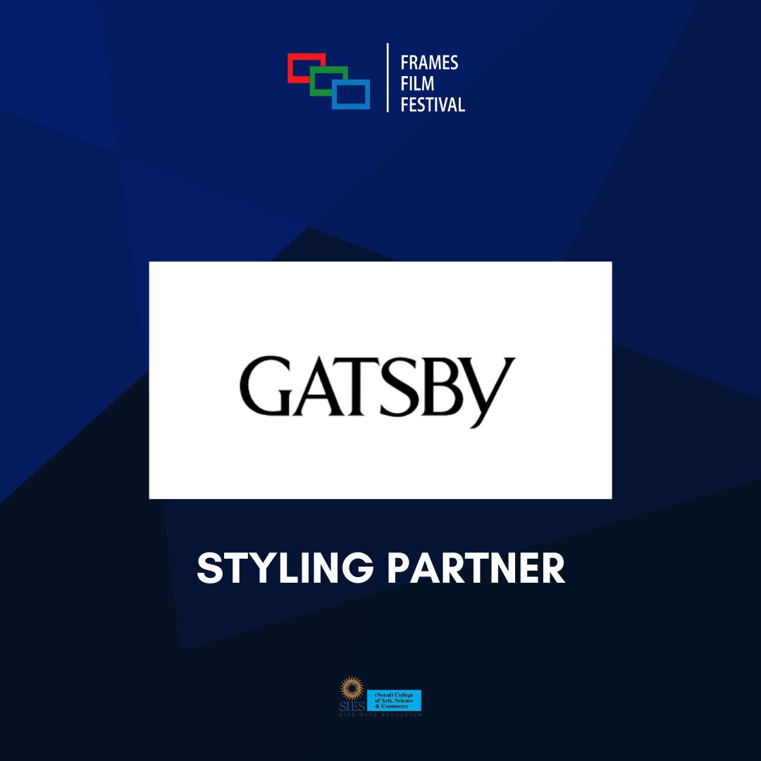 framesfilmfest's tweet photo. We are glad to introduce GATSBY as our Styling partner for the18th edition of Frames Film Festival.✨
#FramesFilmFestival #18Frames #Frames2021 #Kriती https://t.co/hyCobTHmWp