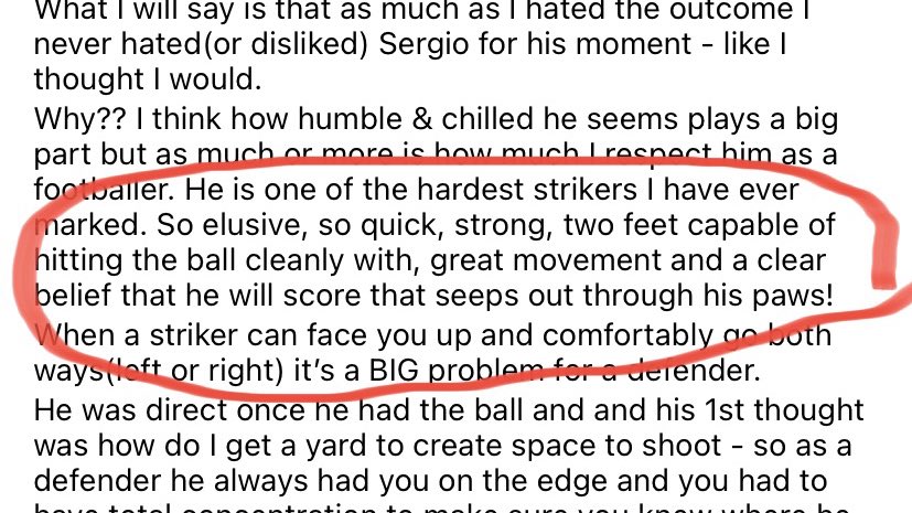 FatToasty's tweet photo. Rio Ferdinand paying Aguero a great tribute but should Kun’s belief seep out through his paws or pores? 🤔
#Agueroooooo #yousaypotato
#isayplugfaceddrugcheat https://t.co/rBPqQDeTBH