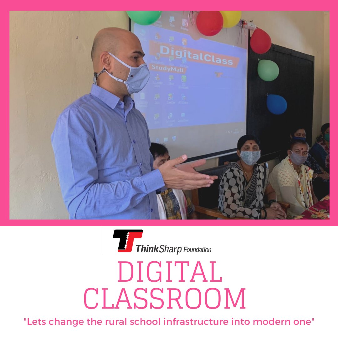 ThinkSharpFound's tweet photo. Let's help the rural schools to upgrade their infrastructure to modern one to make a difference &amp; level up their learning methodology.
Donate now.
To know more visit https://t.co/uvUy2tV5np
#Education #digitaleducation #learning #elearning #thinksharp #books #schooling https://t.co/UvAO4DI0Ru
