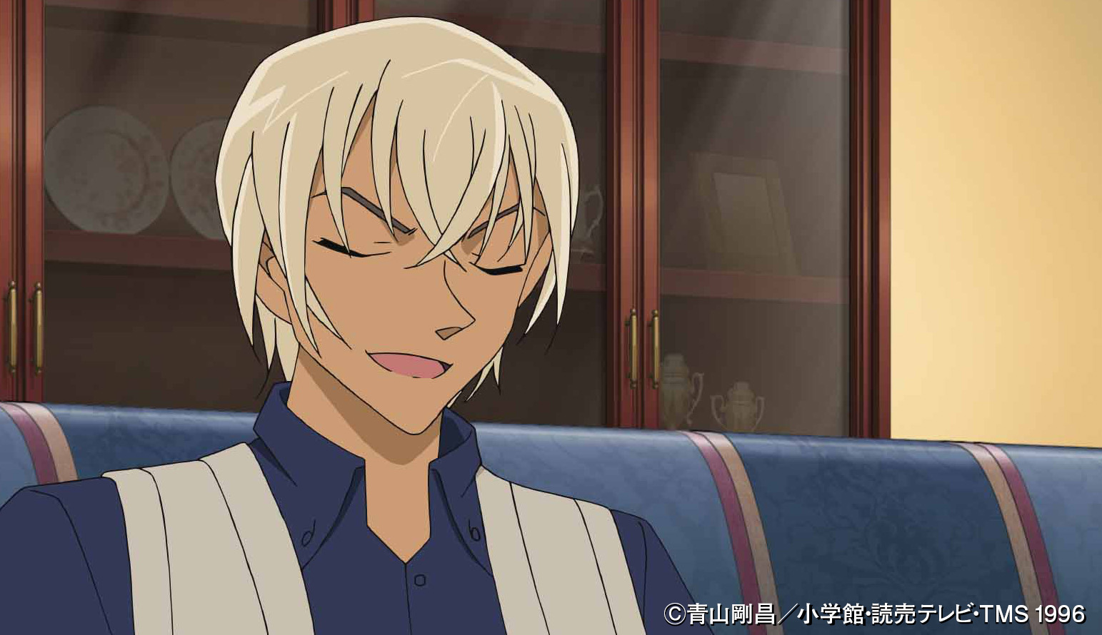 江戸川コナン ジョディ先生のお友達が殴られた事件現場に向かうと そこには安室さんの姿が 安室さん 捜査には協力しているんだけど ジョディ先生たちには挑発的で 一体何を調べているんだ 安室さん Tvアニメ 名探偵コナン デジタルリマスター版