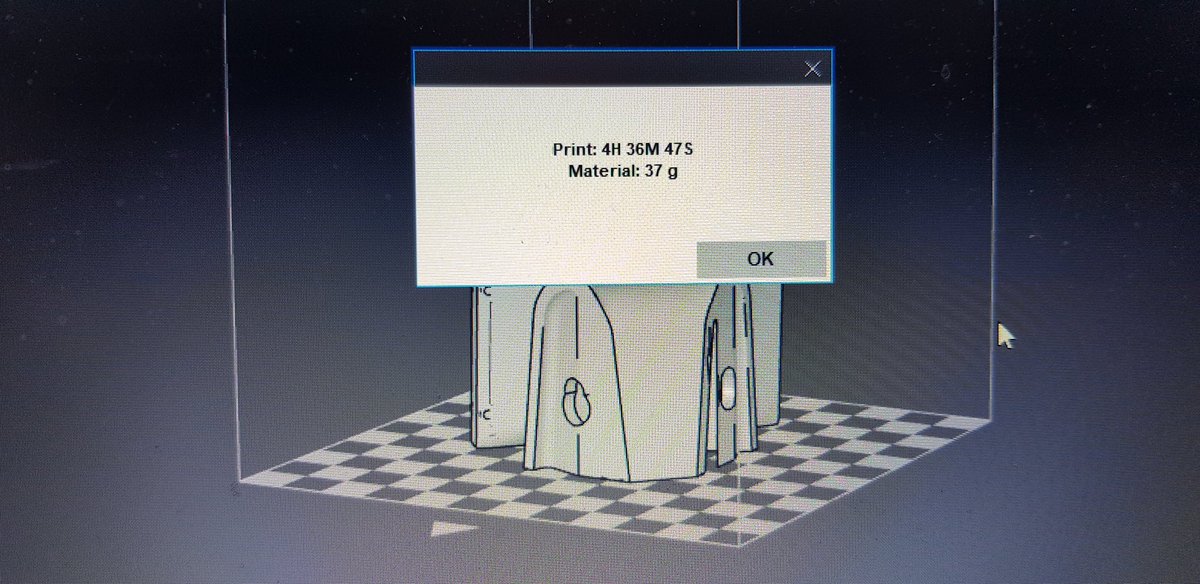 AsaMariaHedberg's tweet photo. Alltså, man älskar ju sin 3D-printer!! 😍
Dessutom; när vi är klara med detta lägger jag ut min slicade modell på #Thingiverse ifall någon annan vill göra en eggbot men har lika liten printer som jag.
#PP3DP https://t.co/obbZ8DoDnN