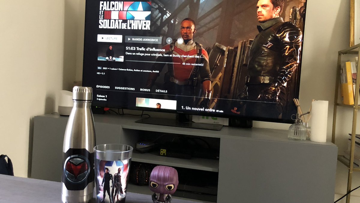 L’épisode 3 de la série #TheFalconAndTheWinterSoldier est disponible sur #DisneyPlus 🤩 Suite des aventures du duo #SamWilson #BuckyBarnes et du nouveau Captain America #JohnWalker (et coucou Baron Zemo version #FunkoPop)