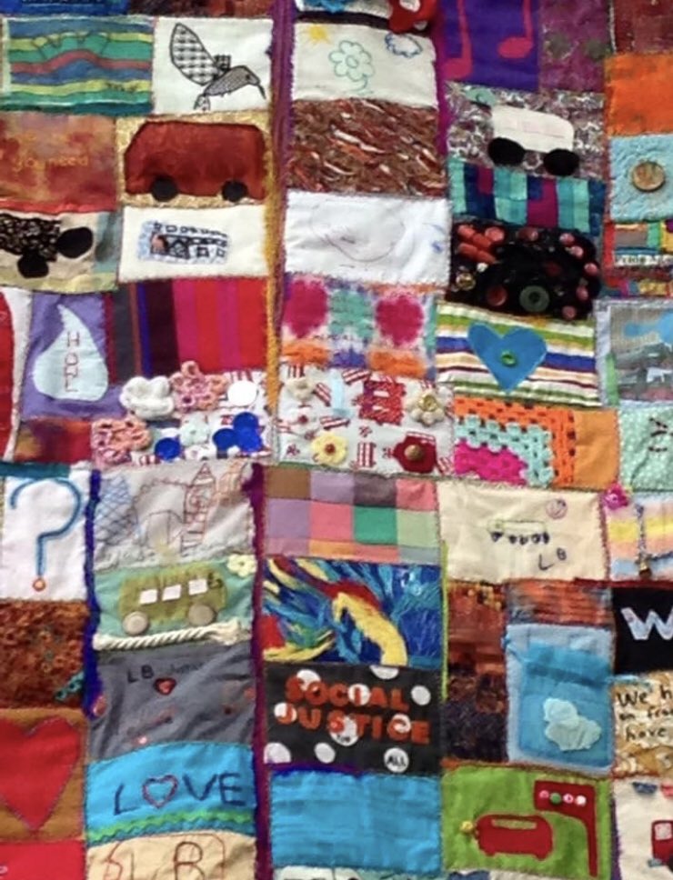 AMLTaylor66's tweet photo. April 2nd 2015 @PHMMcr 

I remember how overwhelmed I felt by the love for Connor &amp; such a physical manifestation of it through this #craftivism #socialjustice

#activism for &amp; with people takes many forms 

#justiceforlb https://t.co/PWHkLlFHE0