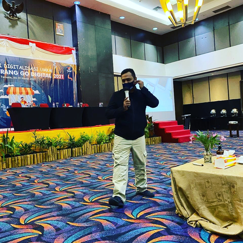 Sharing bersama UMKM Ternate Maluku Utara