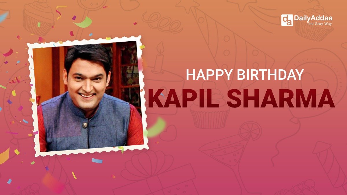 Dailyaddaa's tweet photo. The king of comedy aka #KapilSharma turns 40 today. He has come a long way starting from small city of Amritsar to making big into city of dreams #Mumbai. He is ruling small screen with his standup comedy. Team #Dailyaddaa wishes Comedy King @KapilSharmaK9 a very #HappyBirthday https://t.co/hbStAJ8EWT