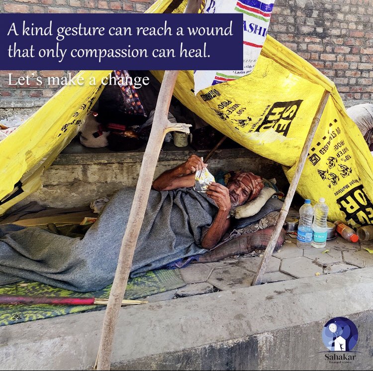 SAHAKARINDIA's tweet photo. Some of us are privileged enough to be living a comfortable life but unfortunately that's not the case for everyone!
SAHAKAR FOUNDATION is striving everyday to make a difference,But this isn't possible without your support! Help us help them!Join Us! 
#charity #covid #ngo #love https://t.co/9U82F9EHma