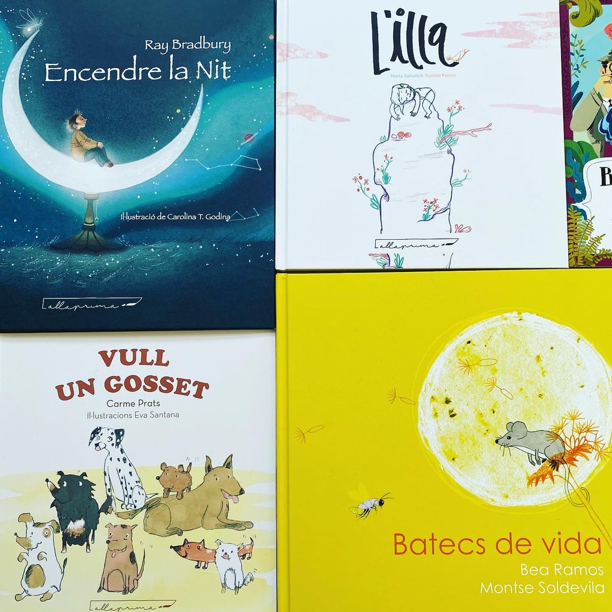 ObradorEd's tweet photo. Avui, Dia Internacional de la Literatura Infantil i Juvenil, celebrem haver pogut descobrir amb lupa noves illes, encendre la llum de la nit, reivindicar el nostres drets, animar peixos que fan curses i tenir cura de gossets. https://t.co/kVz3Kj72BT