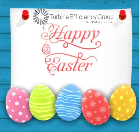 TEGroupLtd's tweet photo. To all our friends, customers, and suppliers...
Turbine Efficiency Group would like to take this opportunity to wish you all a Safe &amp; Happy Easter. https://t.co/taVwarkjKN