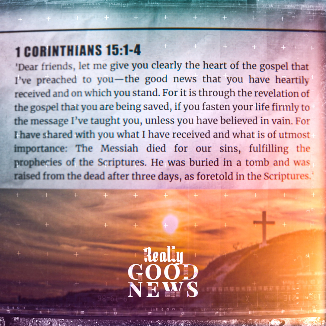 Why is it a Good Friday?

'The Messiah died for our sins'

Now that is Really Good News!

Take a moment to thank Jesus for the sacrificial price He paid - you can receive His mercy and grace afresh today!

kingsgate.church/easter
