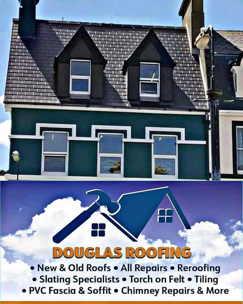 Douglas Roofing
Quality Roofing work assured from a team with over 20 years of experience providing quality roofing services 🔨🏡 

Call Martin today for a consultation. 
Contact 085 718 4767

douglas-roofing.com

#roofing #Cork #roofers #quality