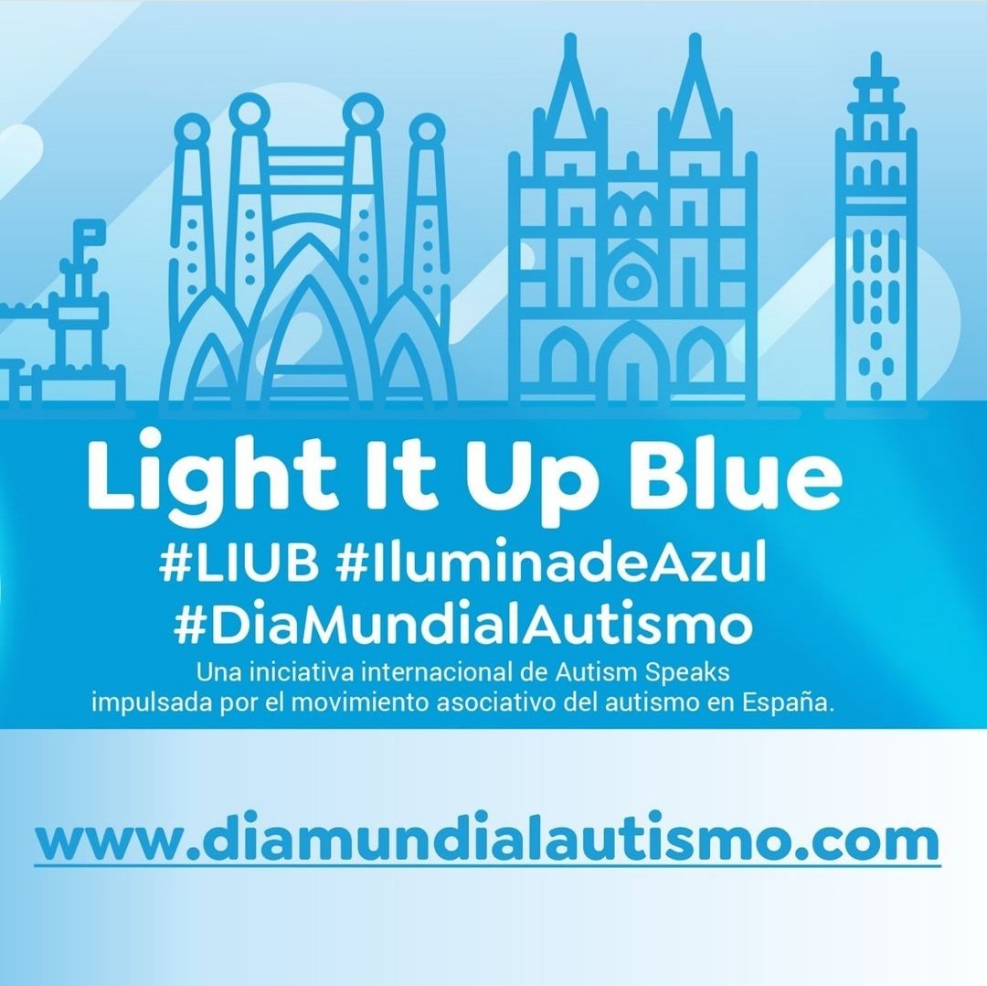 AytoRivas's tweet photo. 🟦 La Espiral de Rivas ha amanecido de azul y así permanecerá durante todo el día y la noche de hoy. La ciudad se suma al #DíaMundialAutismo y se #IluminaDeAzul. Por un mundo diverso, accesible e inclusivo que visibilice y potencie las capacidades de las personas con TEA: https://t.co/pvcBXTOx0i