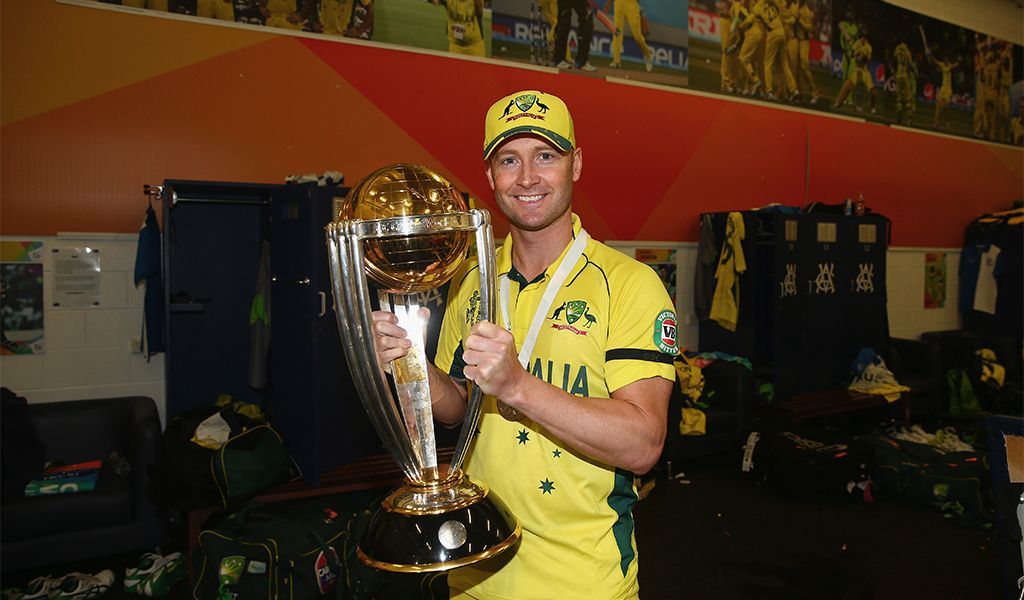 Happy birthday to Michael Clarke, who captained Australia to World Cup glory in 2015!   